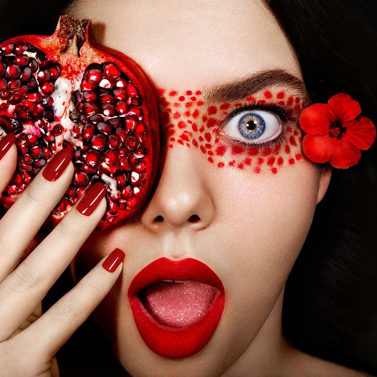 میکاپ جالب و جذاب برای یلدا